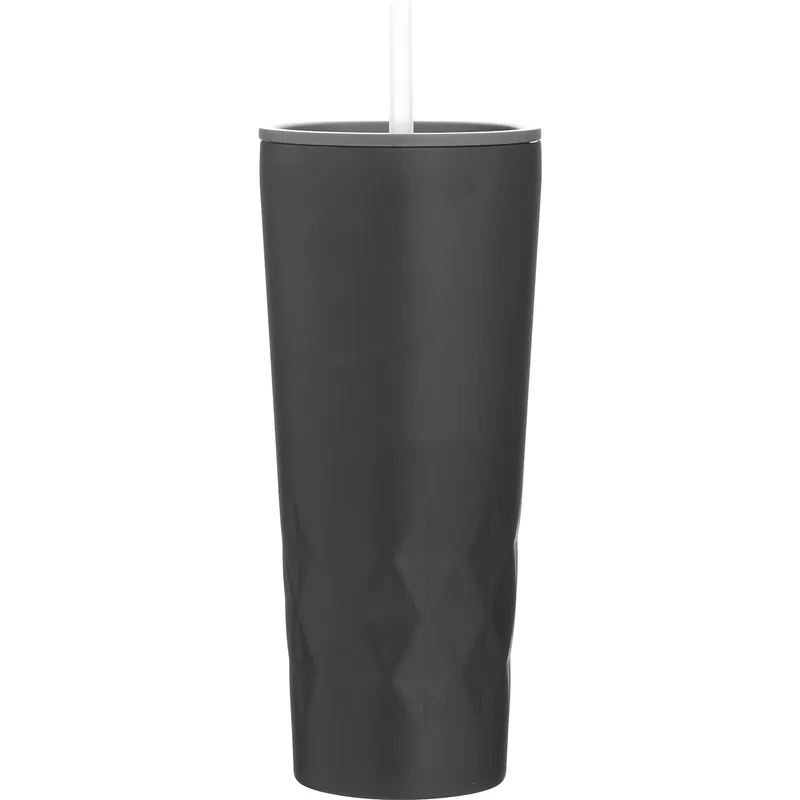 20.9 oz Triad Travel Tumbler (Matte Black) view 2