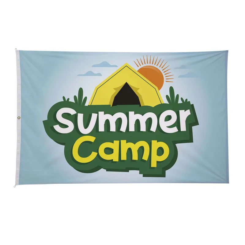 10' x 15' Polyester Flag Single-Sided