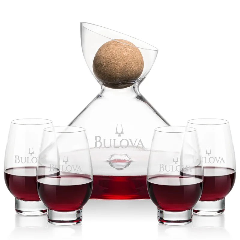Carafe & 4 Stemless