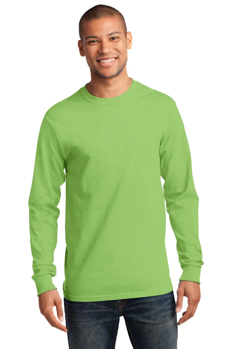 Port & Co™ Long Sleeve Essential Tee. view 7