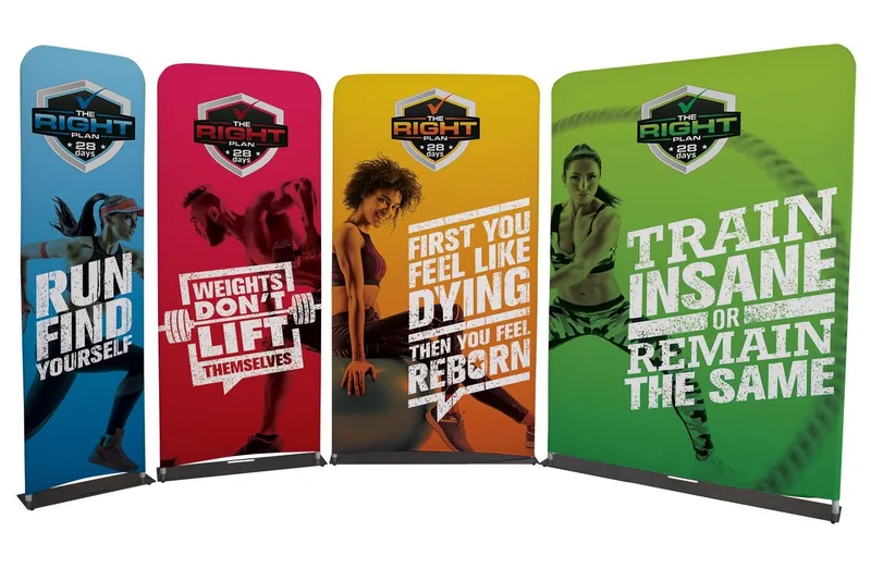 2' EuroFit Banner Display Hardware view 6
