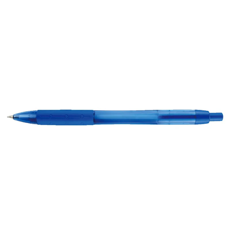 Translucent Blue Blank Back View