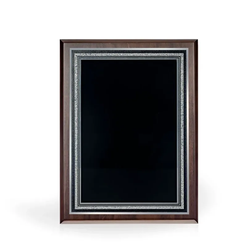 Weber Walnut Award Plaque, view 2