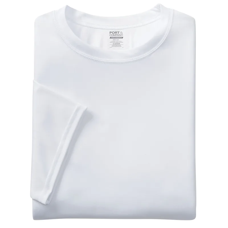 White Blank Folded View