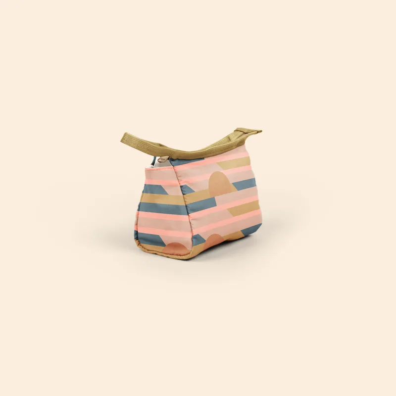 Sun Stripe 2 Pink/Tan/Blue Blank Angle
