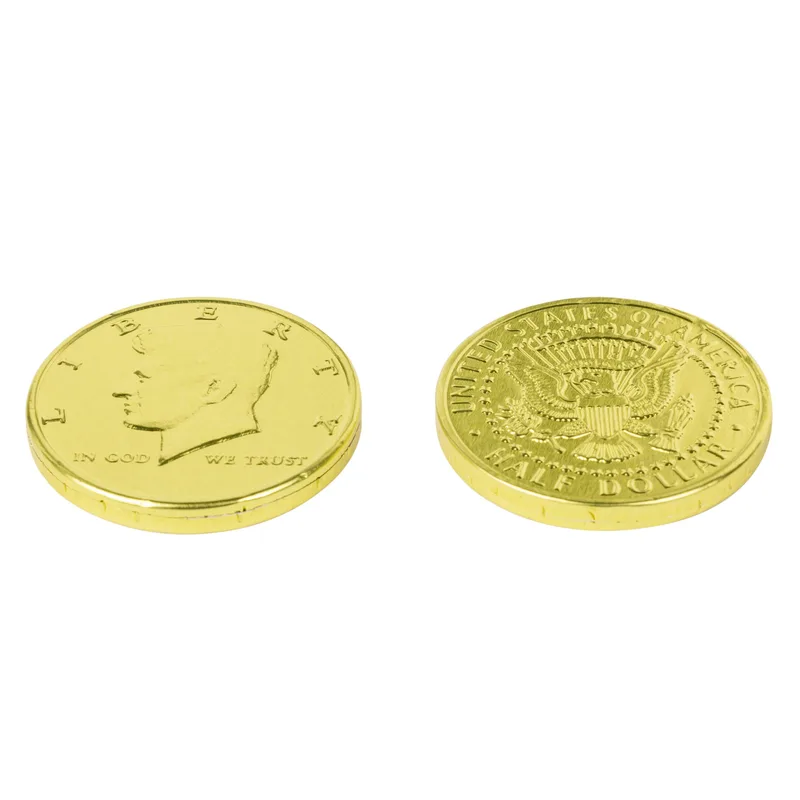 Kennedy/Blank Chocolate Coin view 3