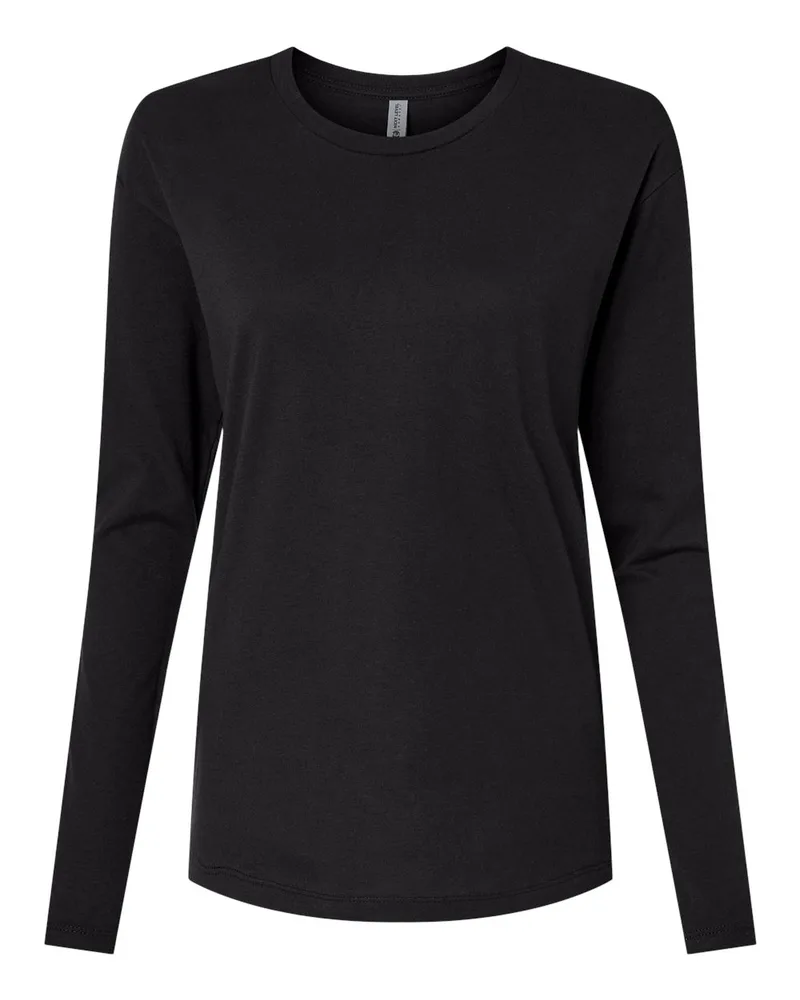 Next Level Apparel® Women's Cotton Relaxed Long Sleeve T-Shirt view 3