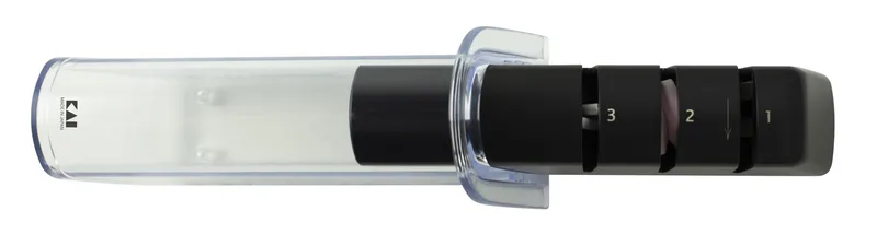 Kai Housewares Diamond & Ceramic Retractable Knife Sharpener