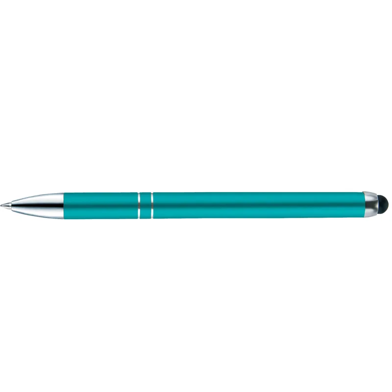 Teal Green/Silver/Black Blank Back View