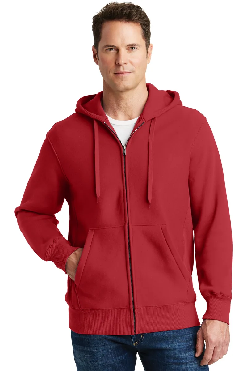 Sport-Tek® Super Heavyweight Full-Zip Hooded Sweatshirt. view 2