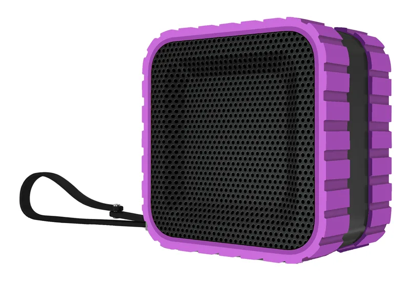 Coleman Waterproof Cube Bluetooth Speaker - Purple