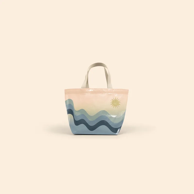Dumpling Tote - Laminated Non-Woven Rpet view 2