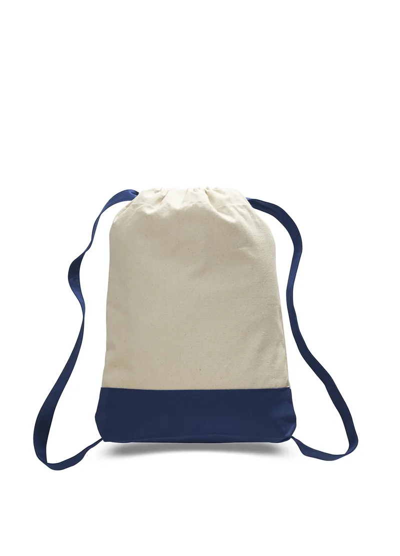 Natural Beige/Navy Blue