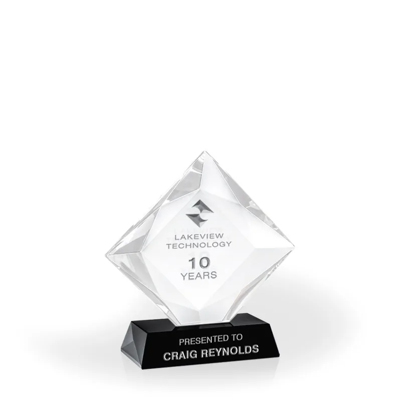 Avior Crystal and Black Base, Medium