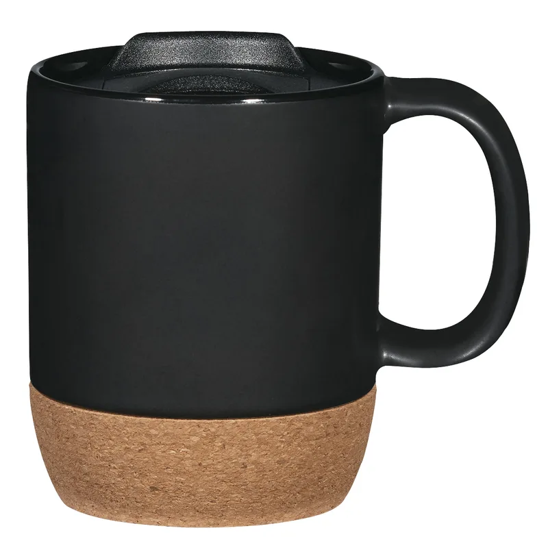 14 Oz. Cork Base Ceramic Mug view 2