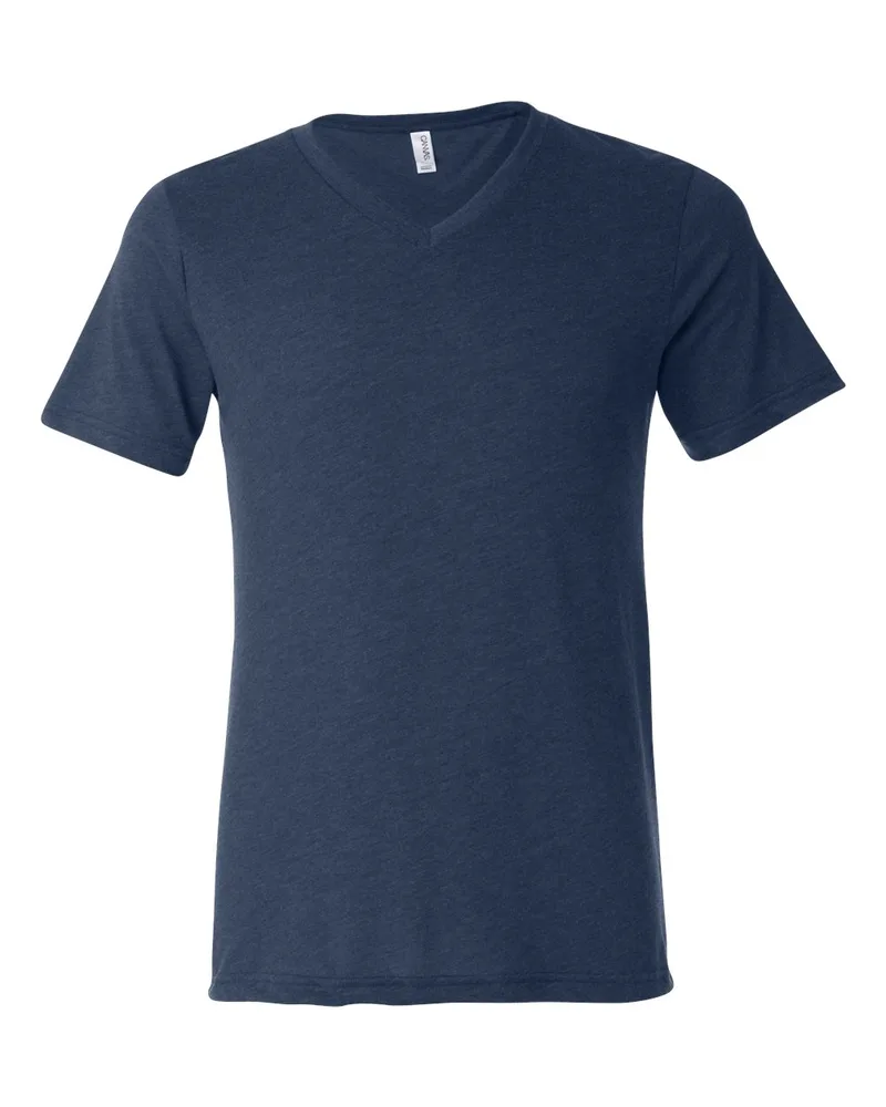 Bella+Canvas® Unisex Triblend V-Neck Short Sleeve T-Shirt view 4
