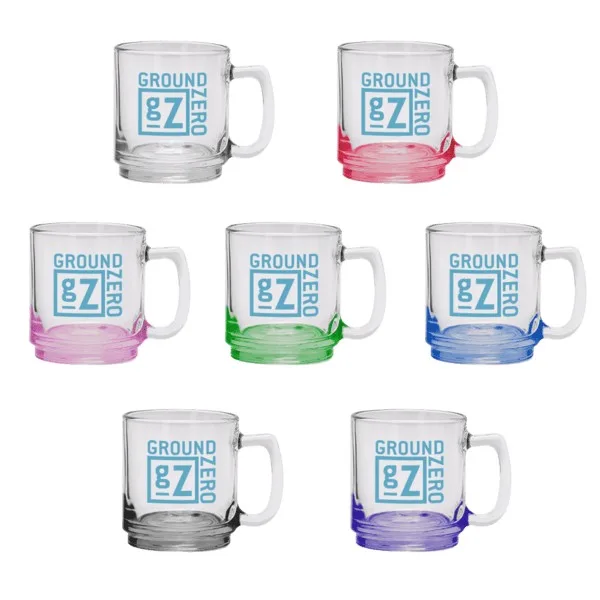 Java 9 oz. Glass Coffee Mug view 2