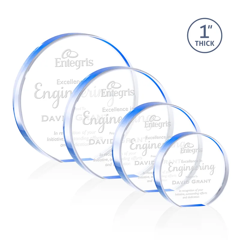 Laser Engraving, Blue