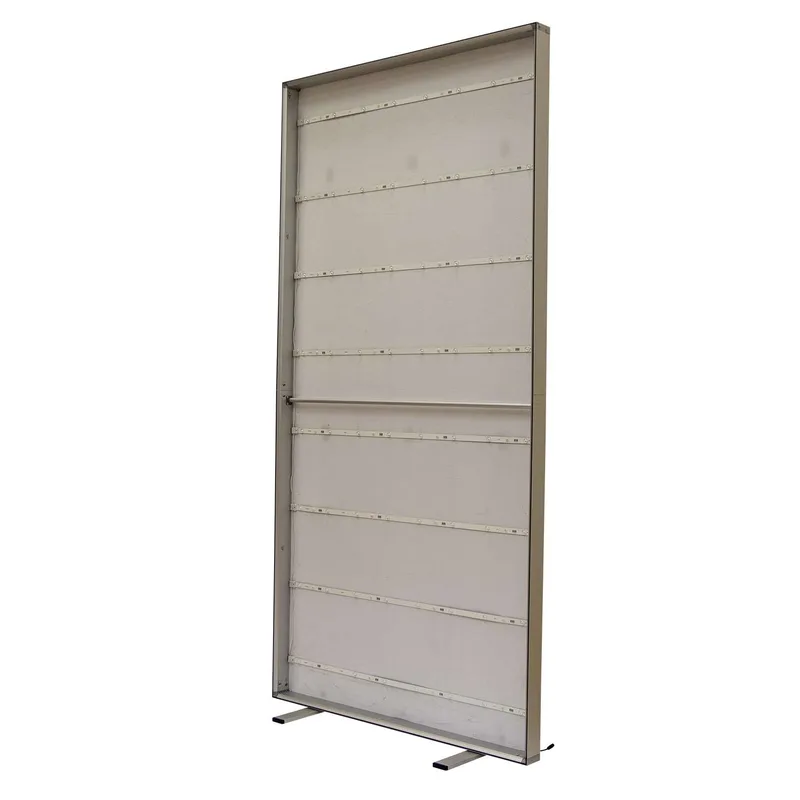 3' x 6.5' Standard SEG Glo Floor Hardware view 3