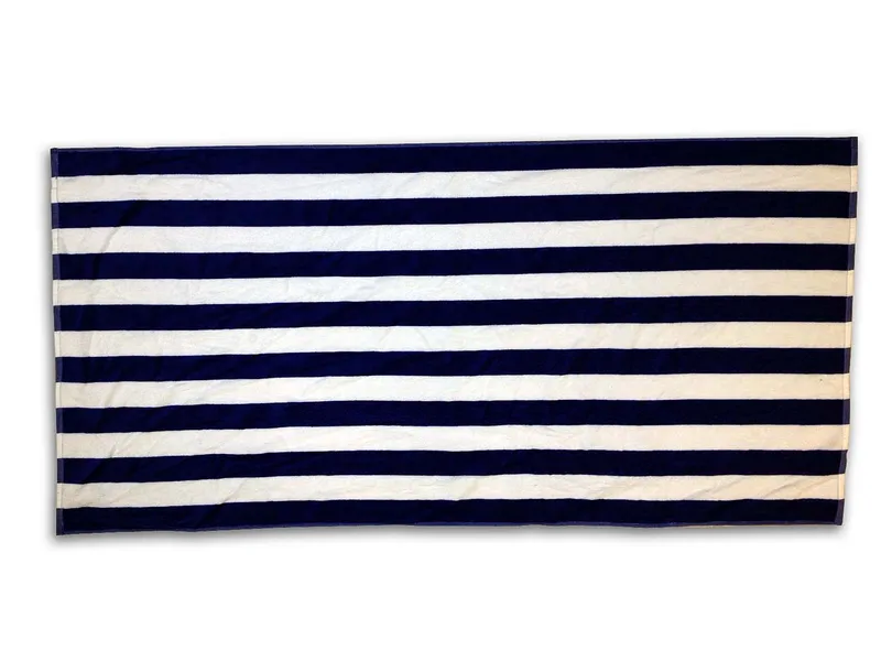 Turkish Signature™ Basic Weight Cabana Stripe Beach Towel view 5