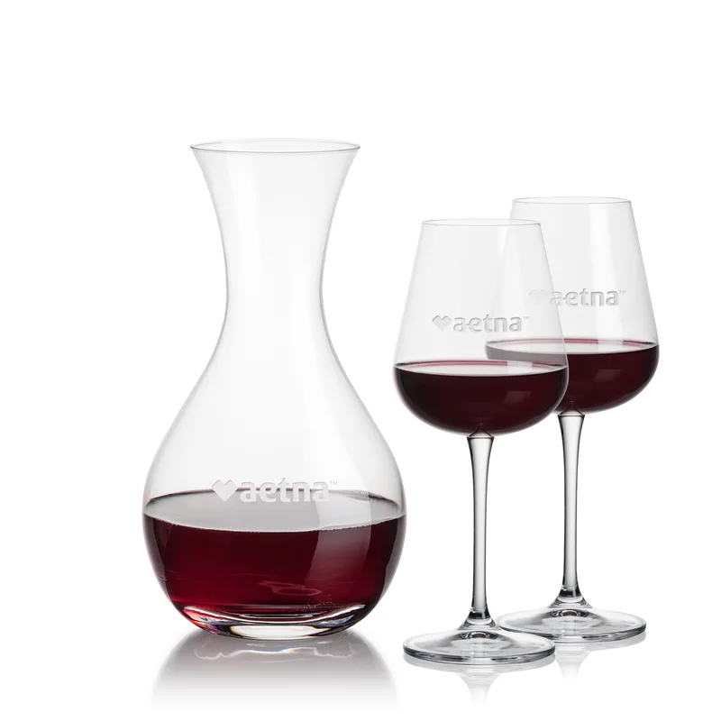 Carafe & 2 Wine