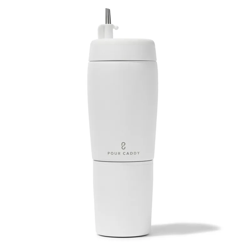 Pour Caddy® 20 oz Insulated Stainless Steel Flask Set view 4