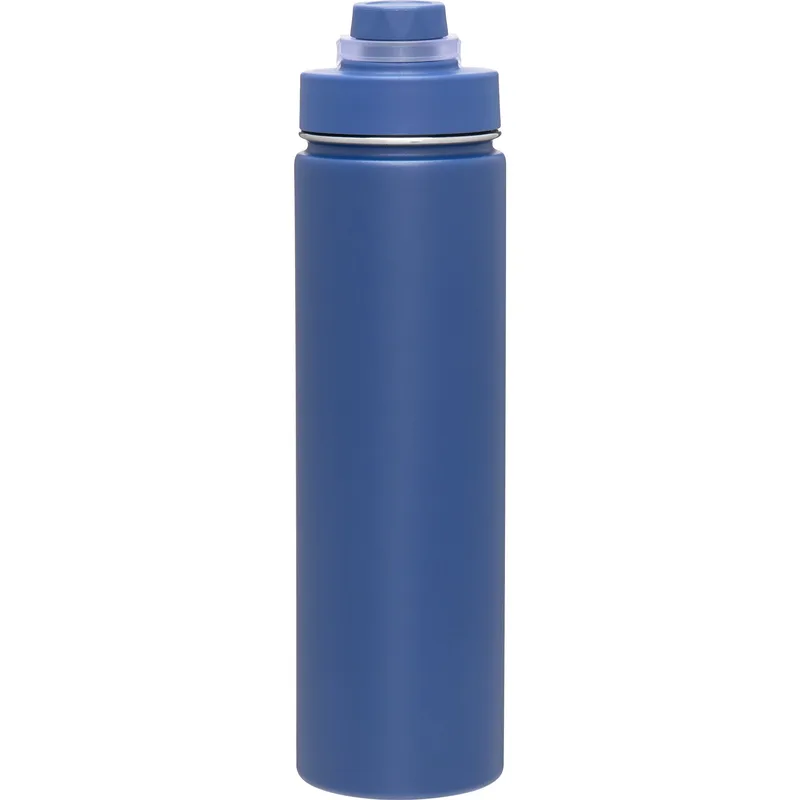 24 oz h2go Conquer Water Bottle (Matte Navy) view 2