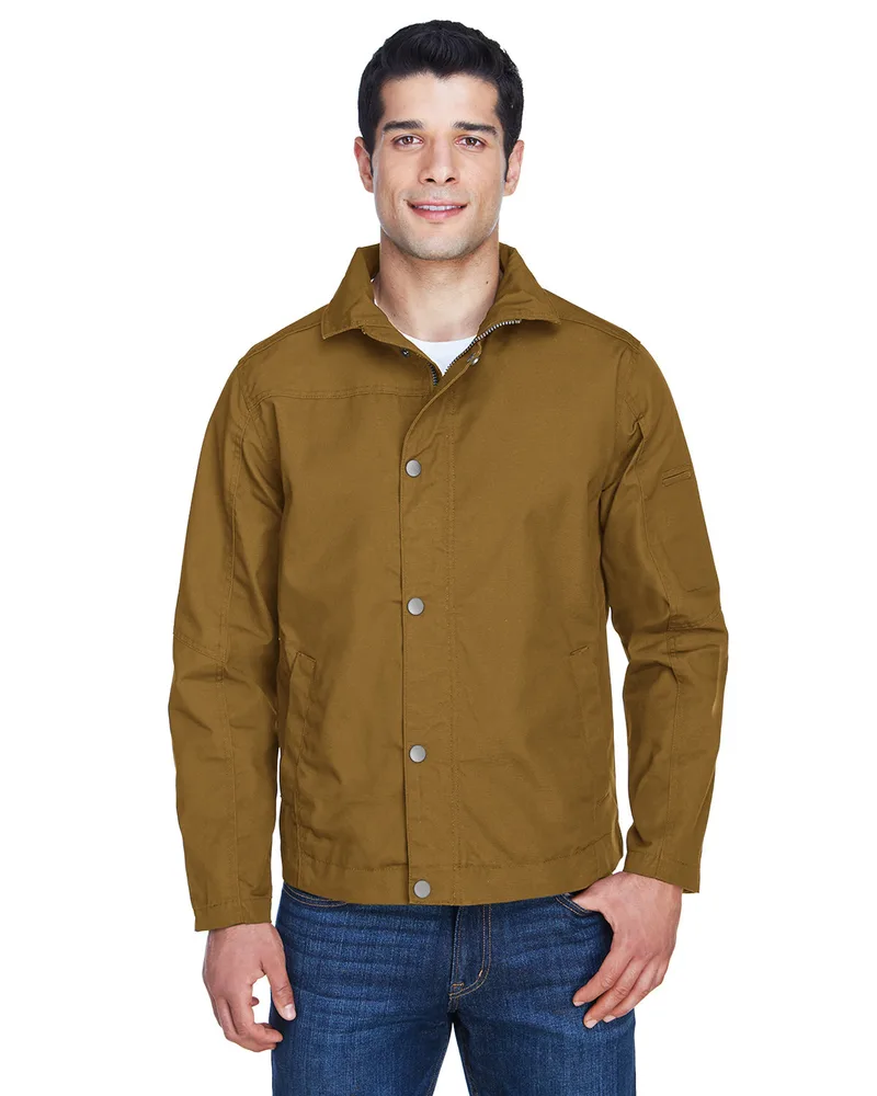 Harriton Men's Auxiliary Canvas Work Jacket view 4