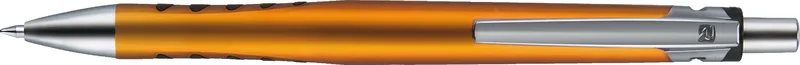 Metallic Orange/Silver/Black Blank Clip View