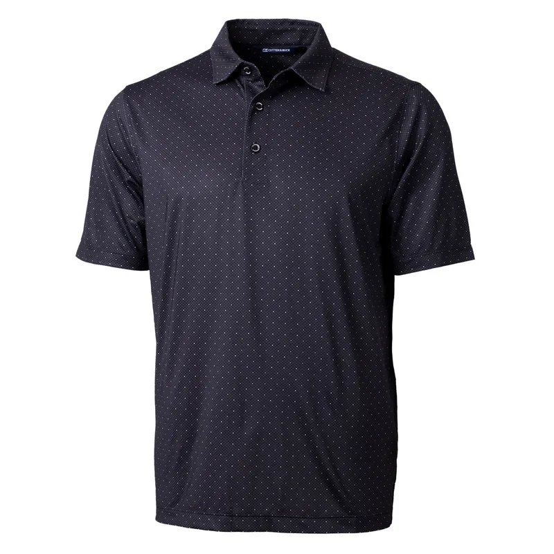 Cutter & Buck Pike Double Dot Print Stretch Mens Big and Tall Polo view 4