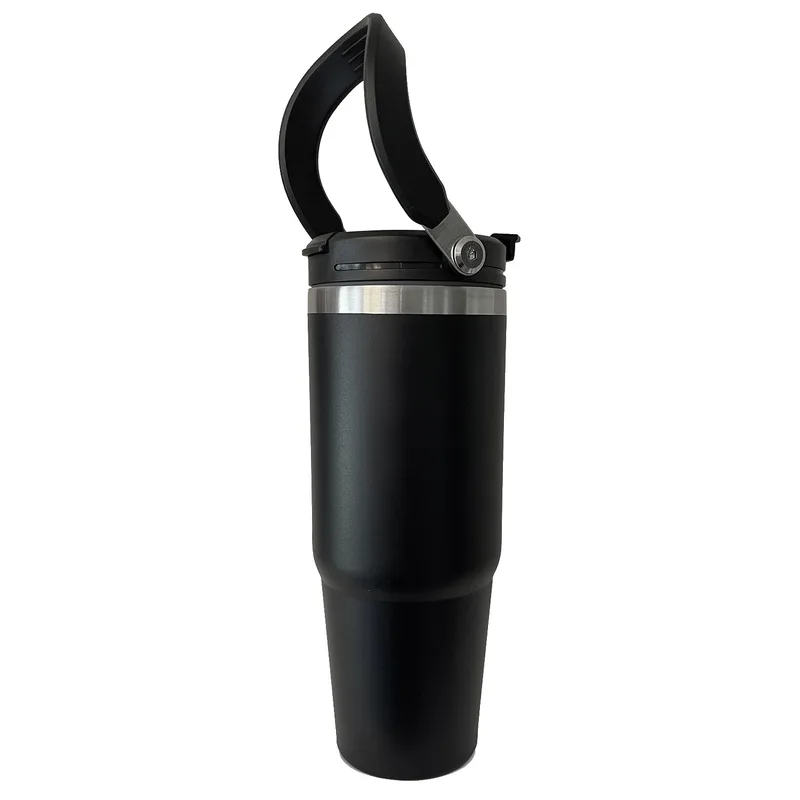 The Thirty - Flip Handle Vacuum Tumbler view 2