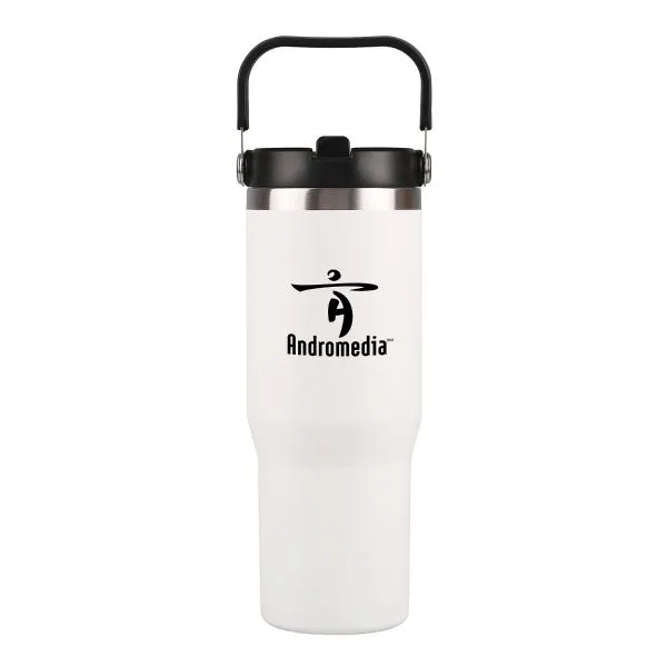 Matte White Logo Front View