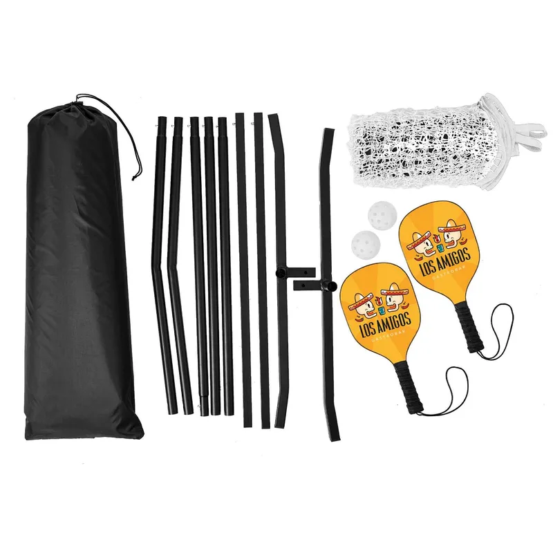 Pickleball Set, Imprinted Net & Single-Sided Paddles view 5