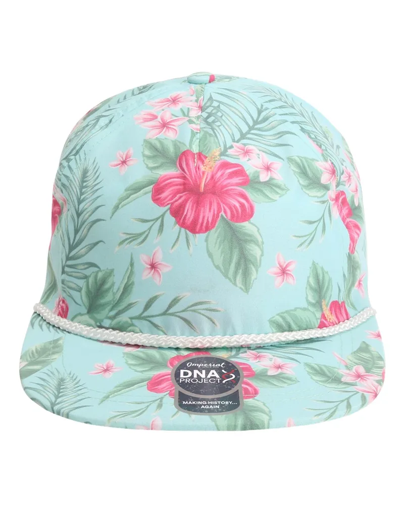 Floral Mist White/Blue