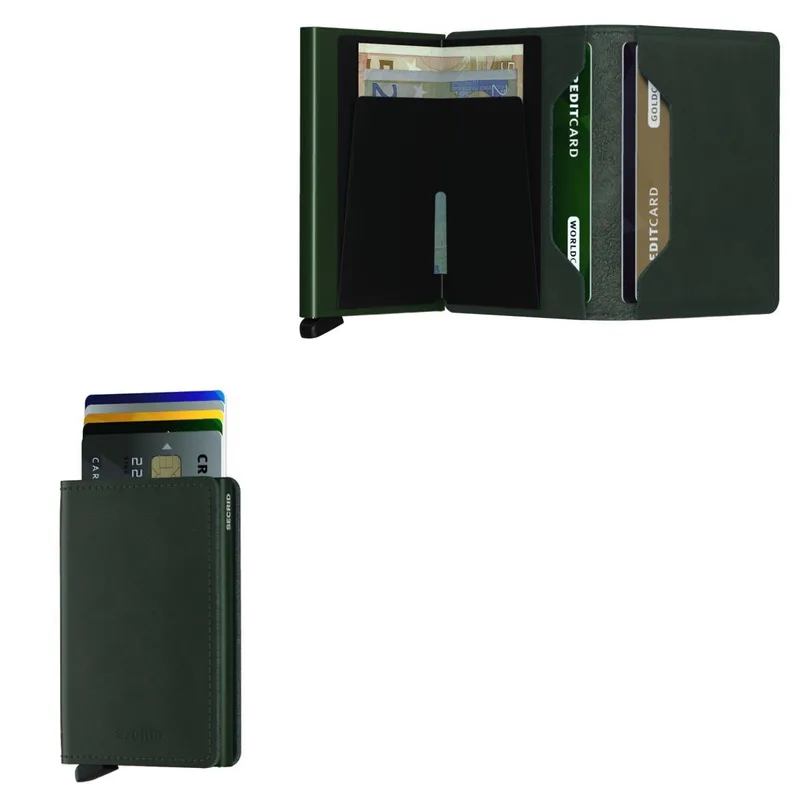 Secrid Slimwallet Original Leather - Green
