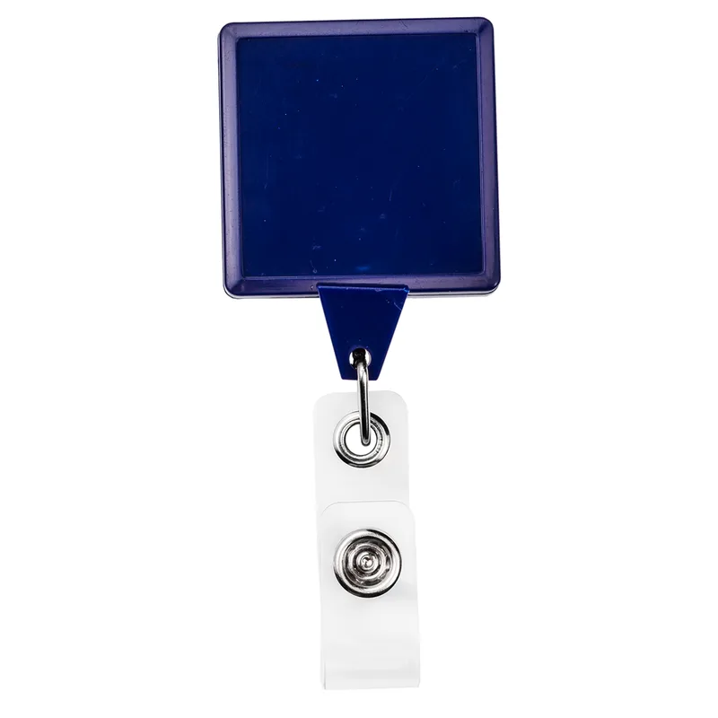 Magnet Back Jumbo Square Retractable Badge Reel view 2