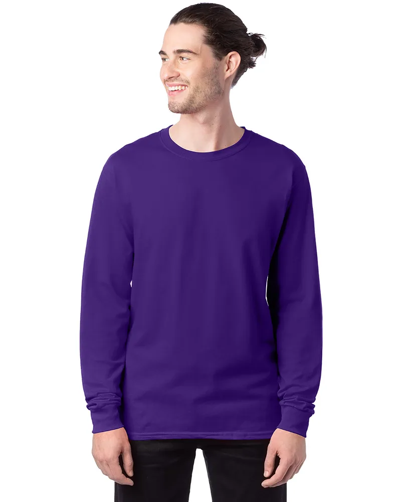 Hanes Printables Men's ComfortSoft® Long-Sleeve T-Shirt view 6