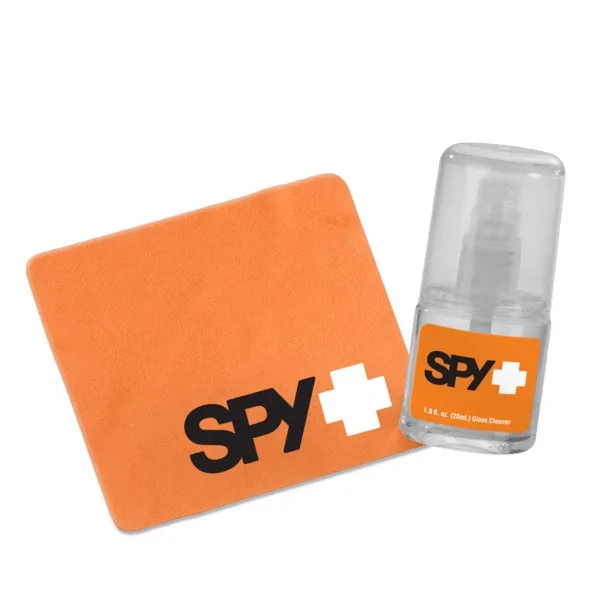 1 oz Glass/Lens Cleaner + 4" Sublimated Lens Cloth view 2