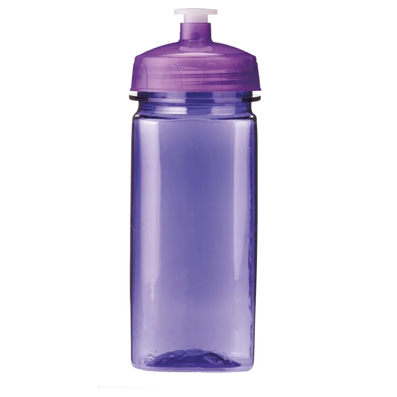 16 Oz. PolySure™ Squared Up Sports Water Bottle view 2