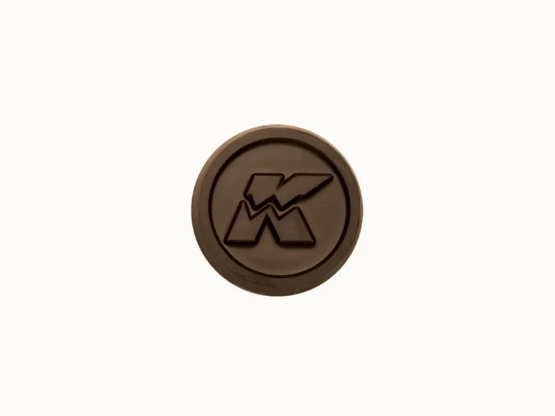 Premium Custom Foil-wrapped Chocolate Coin view 3