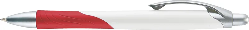 White/Red/Silver Blank Side View