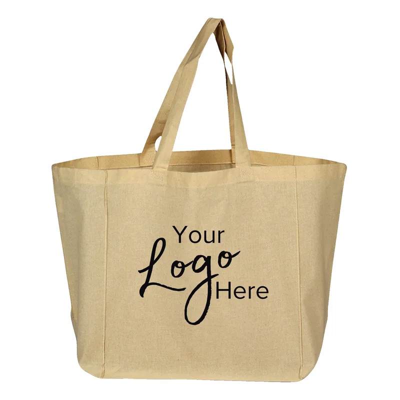 Grocery Bag w/8" Gusset (12"x13"x8") view 3
