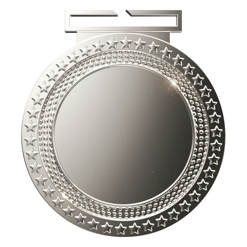 Dual Plated Victory Medallions 3" view 2