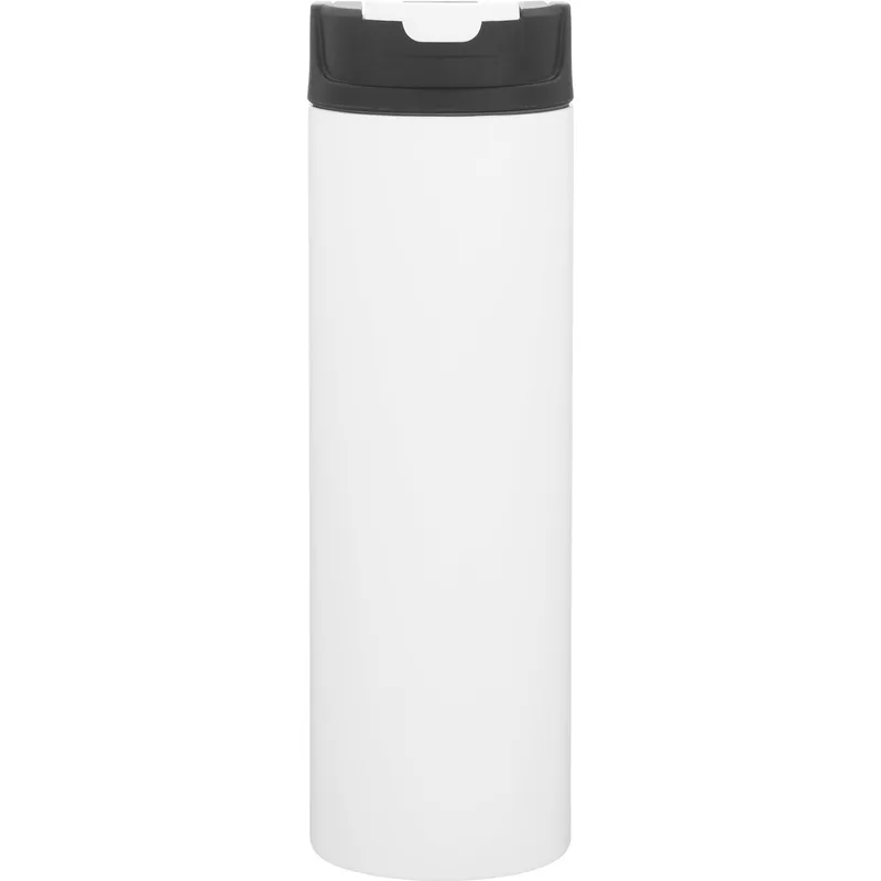 20.9 oz h2go Gauge Travel Tumbler (Matte White) view 2