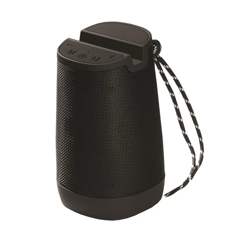 Supersonic® Slotted Portable Bluetooth® Speaker (Black)