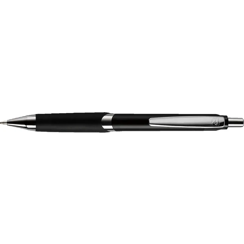 Black/Silver Blank Front View