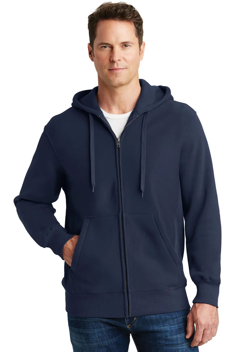 Sport-Tek® Super Heavyweight Full-Zip Hooded Sweatshirt. view 4