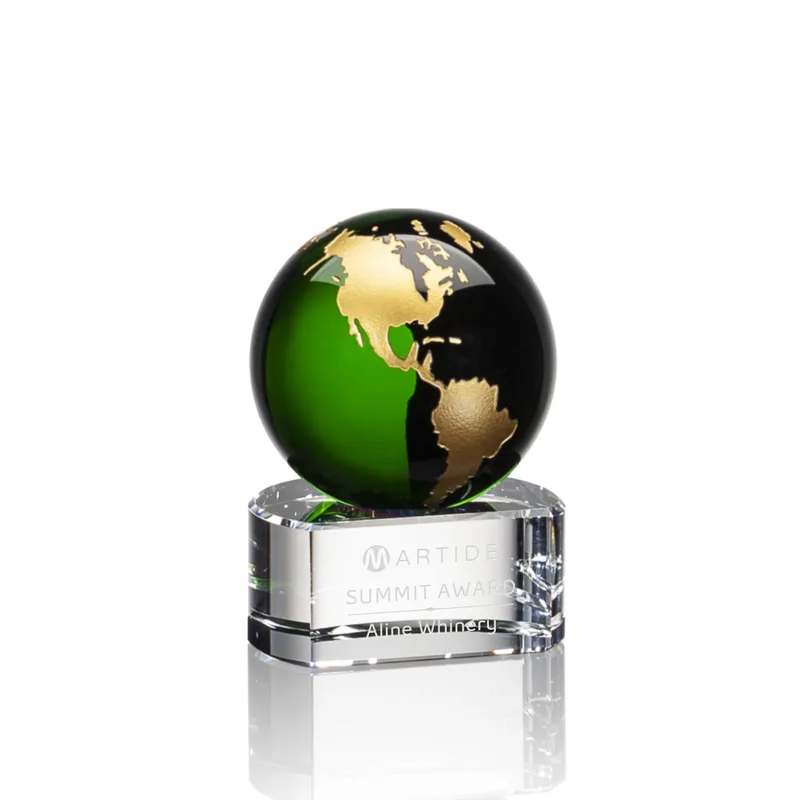 Gold, Green, 2.375"