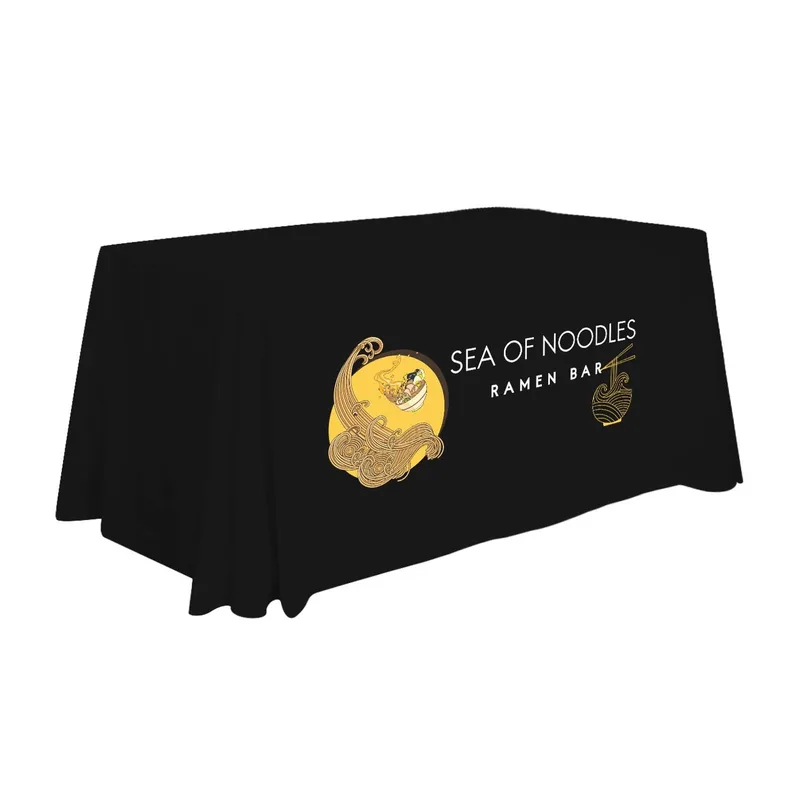 4' Standard Table Throw (Full-Color Front Only) view 2