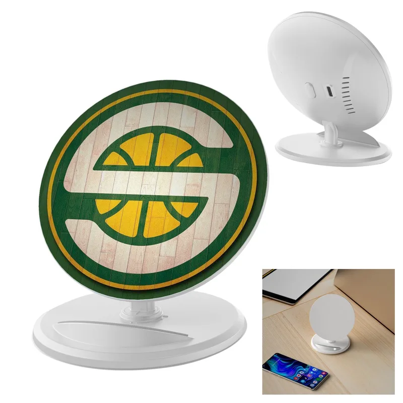 10w Round Wireless Charger & Stand view 2